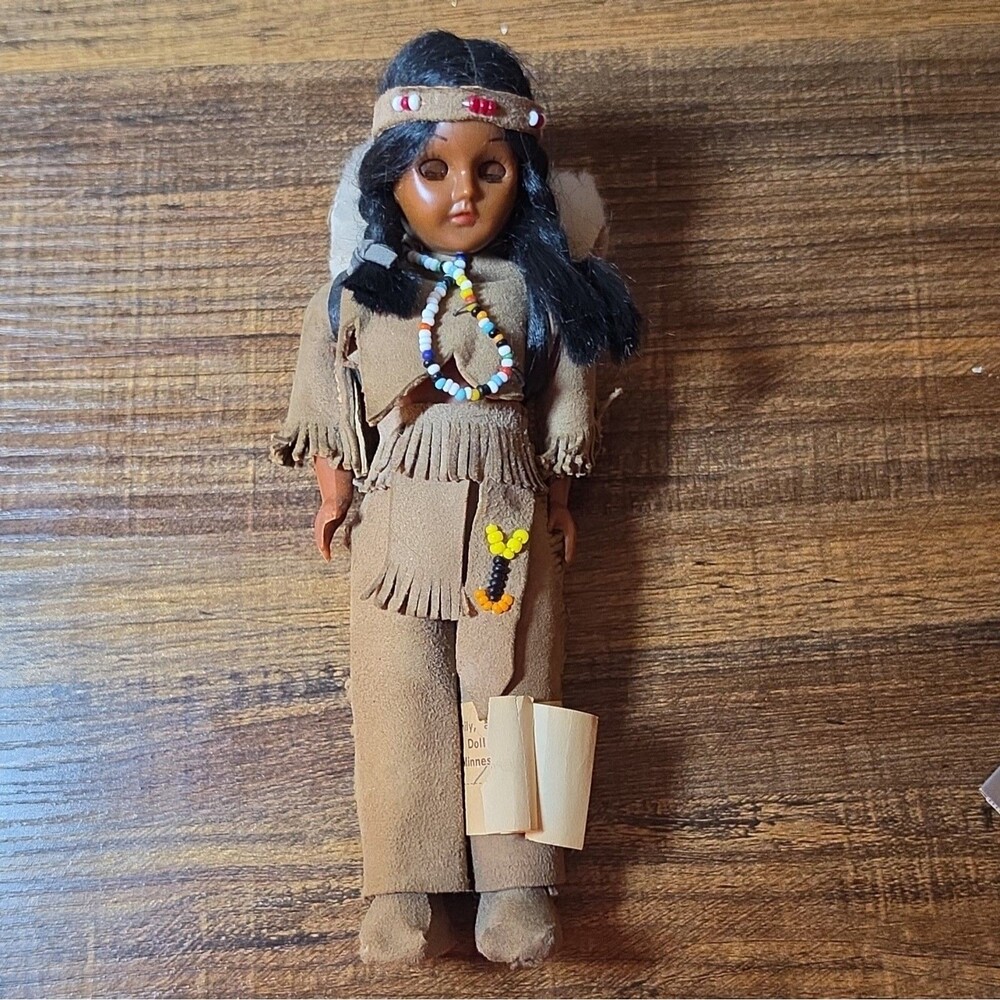 Vintage Carlson Native American Doll